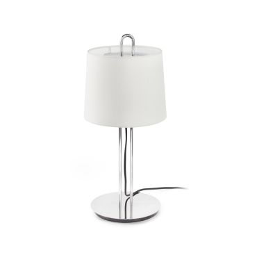Faro Montreal - tafellamp - Ø 25 x 54 cm - wit