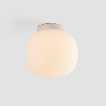 Faro Amelia - plafondverlichting - Ø 21,5 x 22,5 cm - IP44 - wit