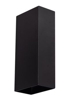 ETH David - wandlamp - 11,7 x 7,7 x 24,3 cm - zwart