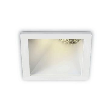 ONE Light  Asymmetric Chill Out - inbouwspot - 84 x 84 mm, 76 x 76 mm inbouwmaat - wit