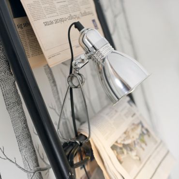 Nordlux Photo 10 - klemlamp - 16 cm - aluminium en zwart