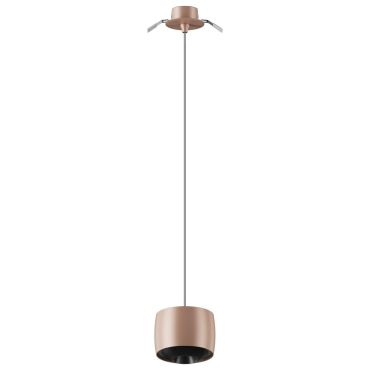 VK Lighting Aura - inbouw hanglamp - Ø 10,2 x 310,1 cm - 10W dimbare LED incl. - rose goud