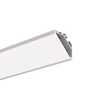 KLUS Kopro - hoek ledprofiel - 3,2 x 3,2 cm - geanodiseerd zilver