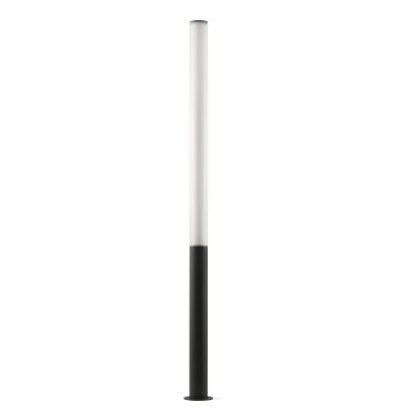 Faro Tura - tuinpaal - Ø 16 x 205 cm - 48W LED incl. - IP65 - donkergrijs
