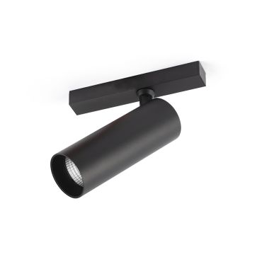 Faro Neso Slim Hole - spot voor magnetische rail - 5 x 14 x 8,3 cm - 10W LED incl. - zwart