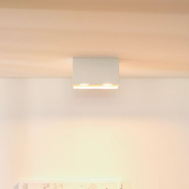 Lucide Bodi 2 - opbouwspot - 16,5 x 8,25 x 9,5 cm - wit