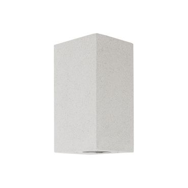 Nova Luce Fuento - buiten wandverlichting - 8,6 x 10 x 18 cm - IP65 - wit