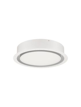 Nova Luce Perfect Profile Trimless - inbouwspot op afstandsbediening (incl.) - Ø 400 mm, 475 mm inbouwmaat - 24W dimbare LED incl. - 2700K-6000K - wit