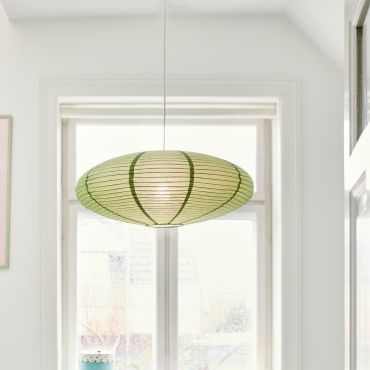 Nordlux Villo - papieren lampenkap zonder pendel - Ø 60 x 24 cm - groen