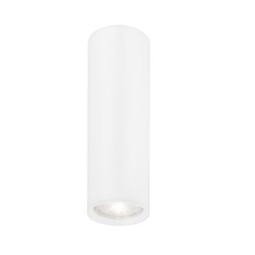 Nova Luce Marupe - plafondspot - Ø 6 x 20 cm - wit