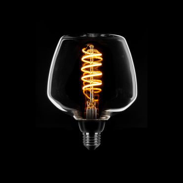 ETH LED Spiral Deco - E27 - dimtone - 8W - 2700K tot 2200K - transparant