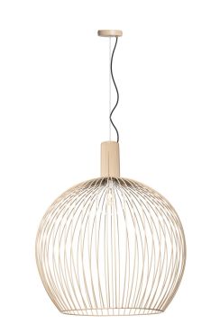 ETH Wire Sand - hanglamp - Ø 60 x 178 cm - zand