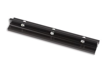 Maxlight - lange railbeugel voor het verbinden en ophangen van rails - 18 cm - zwart