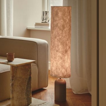 Design For The People Talli - vloerlamp - Ø 25 x 113,5 cm - bruin