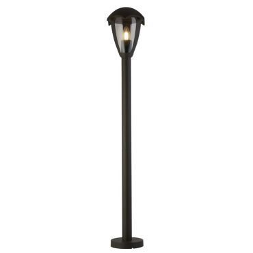 Searchlight Bluebell - lantaarnpaal - Ø 17,5 x 97 cm - IP44 - antraciet