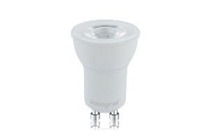 Integral LED-spot - Ø 3,5 x 4,8 cm - GU10 (mini) - 2,8W niet dimbaar - 2700K - wit