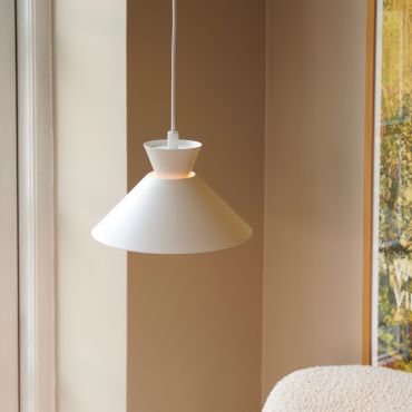 Nordlux Dial - hanglamp - Ø 25 x 213,5 cm - wit
