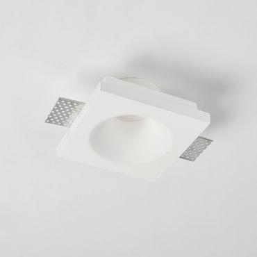 Projectlight Rome - inbouwspot - 135 x 135 mm - 136 x 136 mm inbouwmaat - wit