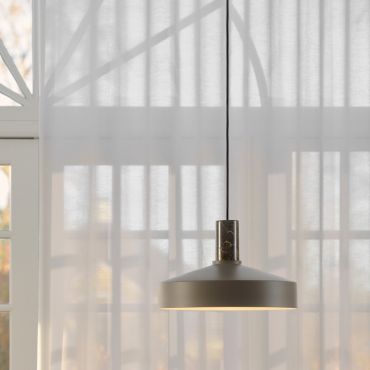 Nordlux Elvas marble - hanglamp - Ø 37,5 x 234,5 cm - bruin