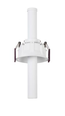 Nova Luce Zetan - inbouwspot - Ø 92 mm, Ø 82 mm inbouwmaat - 5W LED incl. - wit