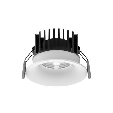 Nova Luce Blade - inbouwspot - Ø 85 mm, Ø 80 mm inbouwmaat - 12W LED incl. - IP65 - wit