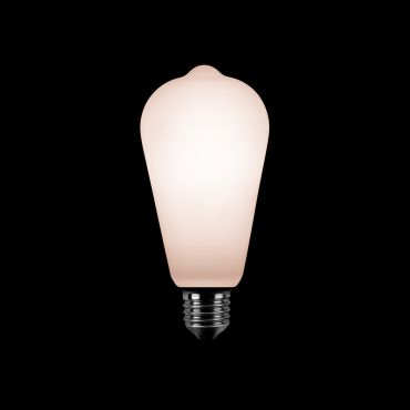 ETH Edison ST64 LED - E27 - 3 stappen dimbaar - 1W/2W/4W - 2200K  - opaal