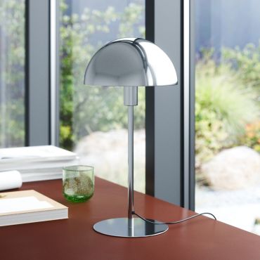 Nordlux Ellen 20 - tafellamp - Ø 20 x 40 cm - chroom