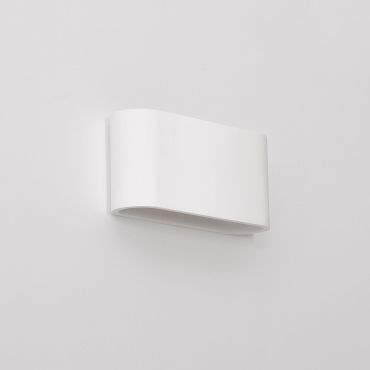 Artdelight Lille - wandlamp - 7 x 25 x 12 cm - wit glad