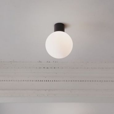 Nova Luce Spix - buiten plafondverlichting - Ø 20 x 26 cm - IP54 - donker antraciet