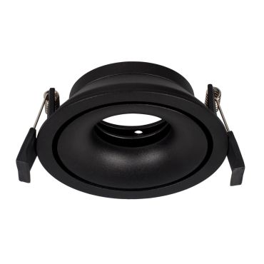 Nova Luce Enzo - inbouwspot - Ø 105 mm, Ø 100 mm inbouwmaat - zwart