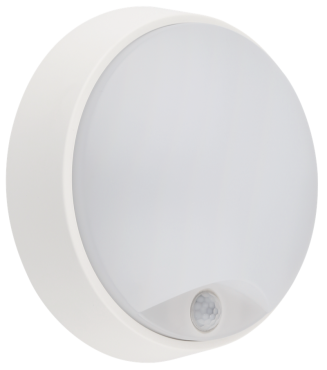 Century Italia Forma - plafond- en wandverlichting - Ø 21,4 x 8 cm - 14W LED incl. - met bewegingssensor - instelbare lichtkleur - IP54 - wit