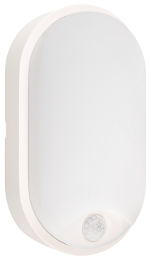 Century Italia Forma - plafond &amp; opbouw wandverlichting - 12 x 6,3 x 21,2 cm - 14W LED incl. - met bewegingssensor - instelbare lichtkleur - IP54 - wit