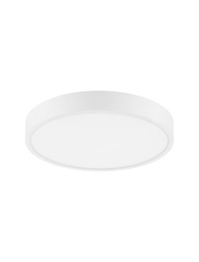 Nova Luce Perfect Profile - plafondlamp op afstandsbediening (incl.) - Ø 40 x 10 cm - 20W dimbare LED incl. - 2700K-6000K - wit
