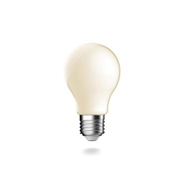 Nordlux Smart LED lamp - slimme verlichting -  Ø 6 x 10,4 cm - E27 - 4,7W - dimfunctie en instelbare lichtkleur via app - wit