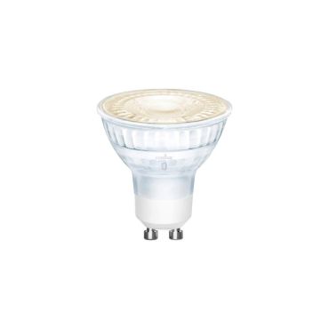 Nordlux Smart LED spot - slimme verlichting - Ø 5 x 5,5 cm - GU10 - 5W - dimfunctie en instelbare lichtkleur via app - wit/transparant