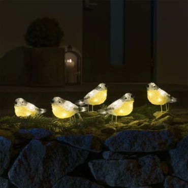 Konstsmide kerstverlichting - vogels - 10 x 16 x 500 cm - IP44 - transparant
