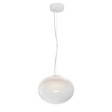 VK Lighting Iori - hanglamp - Ø 30 x 133 cm - 8W LED incl. - wit