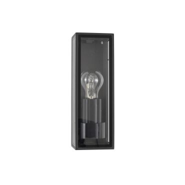 Nova Luce Sorren - buiten wandverlichting - 8,6 x 9 x 25,8 cm - IP65 - antraciet