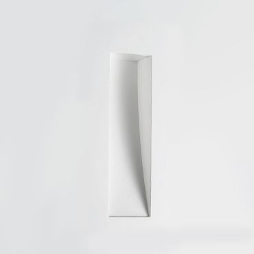 Nova Luce Cirocco - inbouw wandverlichting - 24 x 11 cm - wit gips