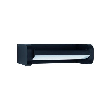 Nova Luce Volver - buiten wandverlichting - 20 x 11 x 6 cm - 6W LED incl. - IP54 - zwart