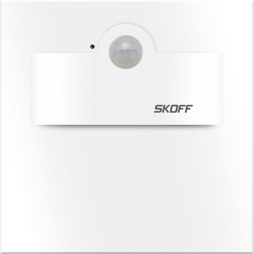 Skoff Tango Short LED - inbouw wandverlichting met bewegingsmelder - 73 x 73 mm - 230V - wit - 3000K