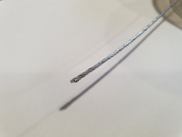 Verzinkte staalkabel - Ø 1,5 mm - per 100 cm