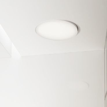 Nova Luce Perfect Profile Trimless - inbouwspot op afstandsbediening (incl.) - Ø 1045 mm, 1030 mm inbouwmaat - 120W dimbare LED incl. - 2700K-6000K - wit
