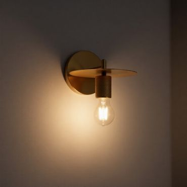 Nova Luce Royal - wandlamp - 12 x 21 x 15,5 cm - goud