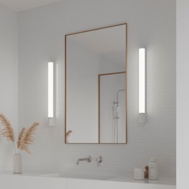 Nordlux Malaika 68 - wandlamp - 68,4 x 7 x 5,5 cm - 15W LED incl.  - IP44 - wit