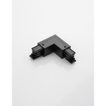 Nova Luce L-connector 4 draden - zwart