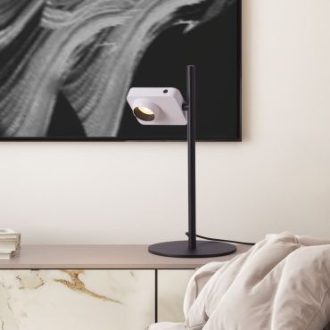 Nova Luce Kedros - tafellamp - 22 x 46 x 27 cm - 9W dimbare LED incl. - wit