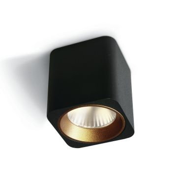 SHOWROOMMODEL - ONE Light Chill Out LED Cylinders - opbouwspot 1L - 6 x 6 x 6,5 cm - 7W dimbare LED incl. - zwart