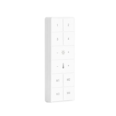 Nordlux Smart Remote - afstandbediening - slimme verlichting - 6,7 x 12 x 1,46 cm - wit