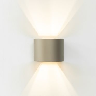 Artdelight Gyro - wandlamp - 9,7 x 13 x 11,2 cm - champagne